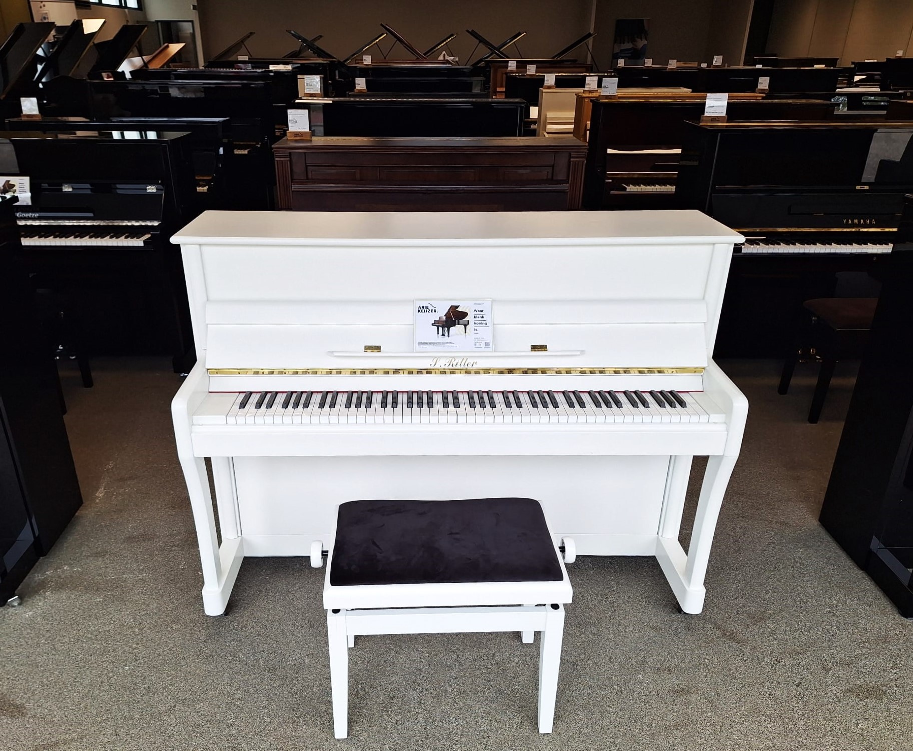 Elegante L. Ritter piano UP110 - Afbeelding 2