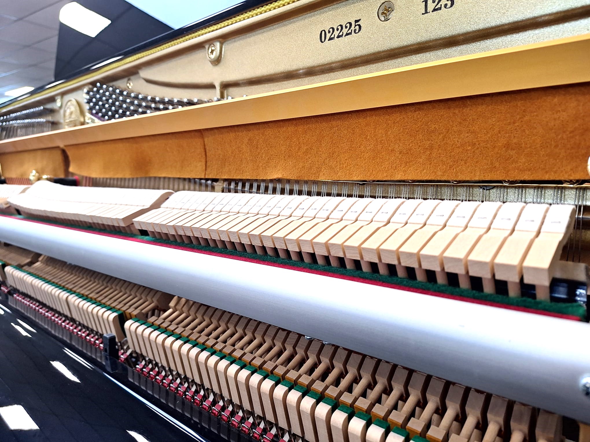 Carl Goetze piano met silent systeem - Afbeelding 4