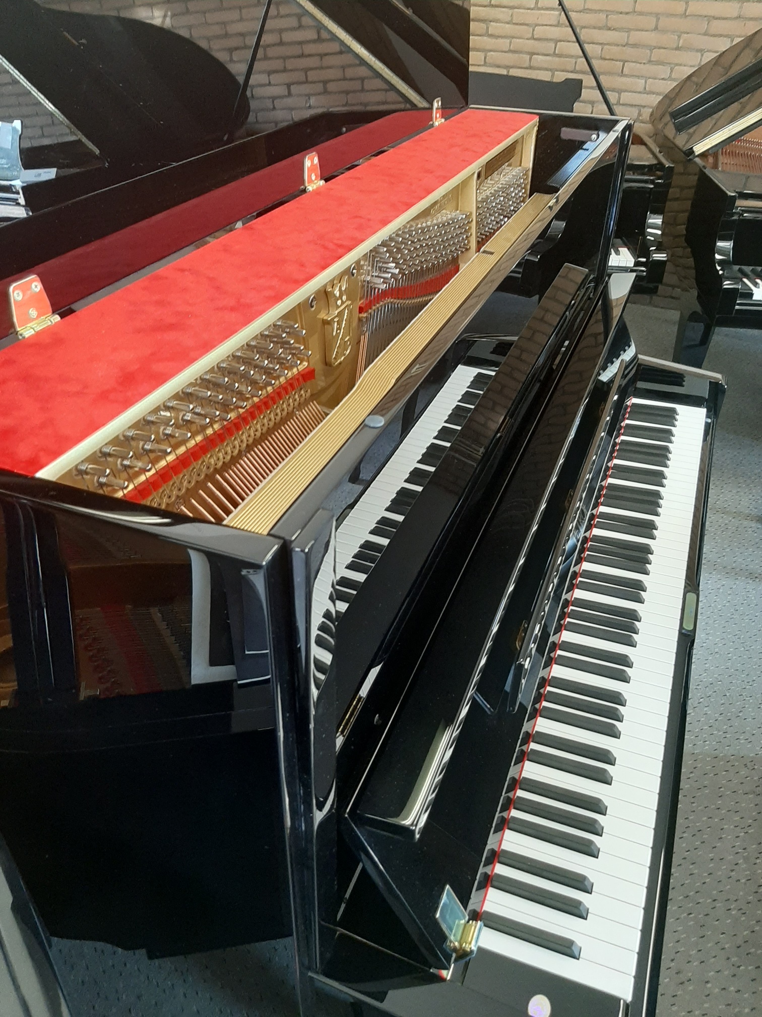 Petrof P 131 M1 zwart polyesterlak - Afbeelding 3