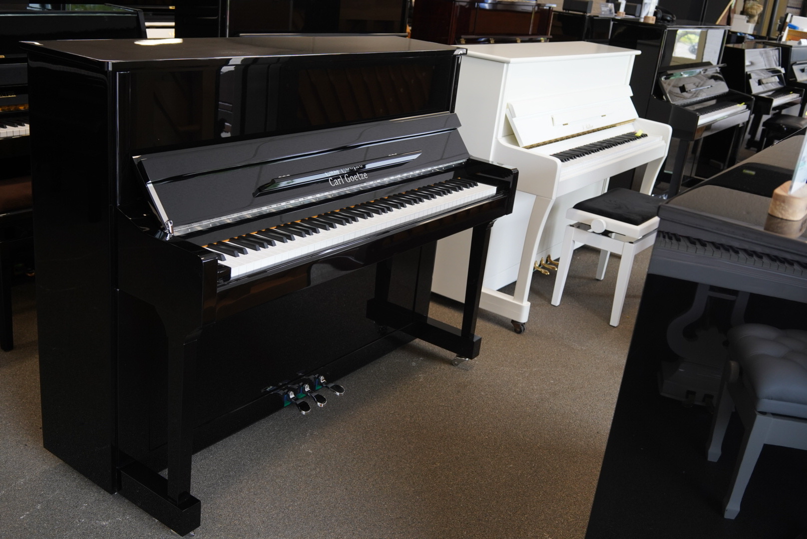 Carl Goetze UP 115 piano - Afbeelding 6